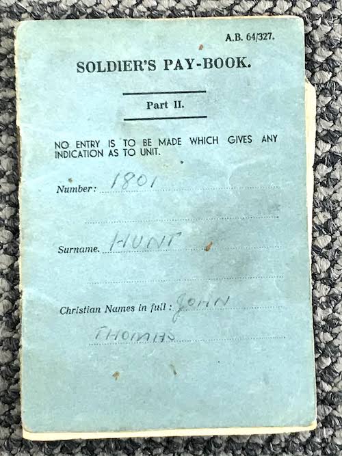 Soldier's Pay-Book